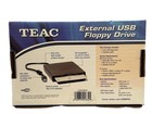 New Teac 1 44mb External Usb Black Floppy Disk Disc Drive Model Fd-05pub