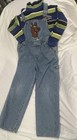 Vintage 1998 Warner Bros Studio Store Kids Scooby Doo Kid s Overalls Size L