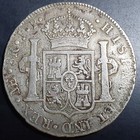 Mexico Peru Spanish Colonial 8 Reales Ferdin Ferdinand Vii 1819 Lme Jp Lima Mint