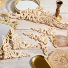 10 Pieces Wood Appliques And Onlays Wood Appliques For Furniture Decorative Wood