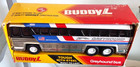 Vintage Buddy L Tinplate 8  Americruiser  Greyhound Bus   Boxed C1979