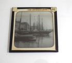 Photo Rigged Ships Le Havre Harbour France C1890 Victorian Magic Lantern Slide