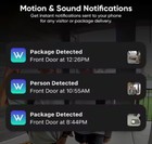 Wyze Wireless Duo Cam Video Doorbell Battery Powered Night Vision