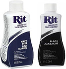 Rit Liquid Fabric Dye 8oz     Black   Navy Blue     Cotton  Wool  Silk  Nylon