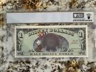 2000  1 Disney Dollar Mickey Millennium Series Pcgs 66 Ppq Mint Condition 