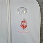 Delta Sigma Theta White Zip Garment Bag From L o Greek Specialties Peep Window
