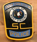 Police South Charleston 3d Routed Wood Patch Plaque Sign Custom 