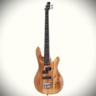 Full-size Electric Bass Guitar W  24-fret Rosewood Fretboard Natural Wood Grain