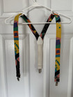 Vintage Levi s Y Back Suspenders   Multi Colored
