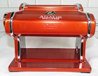 Marcato Wellness 150 Pasta Maker Red   Stainless Steel Complete New Open Box