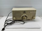 Motorola Model 56h Atomic Era Tube Radio Turbine Cream Color Gold