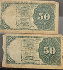 4th Issue  50c Fractional Note Fr-1379  Sold Seperatley 