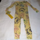 Spongebob Squarepants One Piece Full Zipper Pajama Size 2t Nwt
