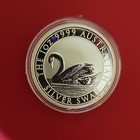 2017 The Perth Mint Silver Swan 1 Oz  9999 Silver Coin 1 Dollar Uncertified
