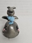 Vintage 1982 Hudson Pewter Mom Whale W baby Whale Water Spout 1 5 x1 25  Usa