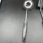 Vtg Ekco Stainless Steel Metal Black brown Handle Lot Of 3 Serving Pieces Usa