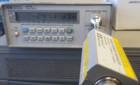 Rf Power Meter   26 Ghz Sensor Hp437b hp8485d cable attenuator Tested -20dbm Max