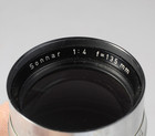 Carl Zeiss 135mm F 4 Sonnar Contax Rf Mount Loose Focusing Barrel