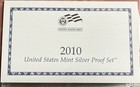 2010 Us Mint Silver Proof Set 14 Coins Set  with 7 90  Silver Coins  W box   Coa
