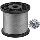 1 16 Wire Rope Stainless Steel Aircraft Cable Wire Cable 1000ft Strand Core 7x7