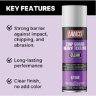 Lauco Heavy Texture Chip Guard Clear Aerosol Spray Can     14oz Durable Acrylic
