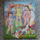 Rare Vintage Pigtails Paper Dolls - Merrill - Uncut   Original- 1949