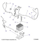 Polaris Alternator Harness  For Ranger Models  Genuine Oem - 2414232