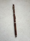 Antique 19th Century Wooden Simple System Flute  incomplete     Missing Headjoint 