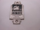 Victor Safe Metal Badge plate emblem  Certified Safe  Usa  N Tonawanda  Ny