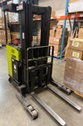 Clark Npr17 Electric Narrow Aisle Reach Truck Forklift 3 500lb Triple 198  Lift