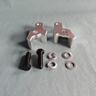 2    2inch Lowering Blocks Kit For 02-23 Harley Davidson Touring Glide Rear Slam