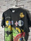 Vintage Reprint Grateful Dead Standing On The Moon Single Stitch Aop Large Space