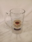 Bacardi Oakheart Spiced Rum Heavy Dimpled Clear Glass Branded Bat Mug