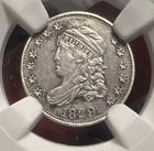 1829 Bust Half Dime Ngc Certified Au About Uncirculated Details Lm-12 R 6