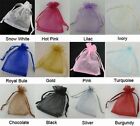  10 20 Organza Wedding Party Favor Decoration Gift Candy  Sheer Bags Pouches 
