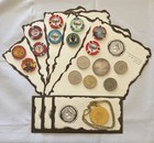 Vintage Caesars Palace Las Vegas 20  Lot   999 Fine Silver Chips Tokens  5  25