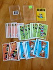 7 Vintage Whitman Card Games War Crazy Eights Fish Rummy Snap Slap Jack Hearts