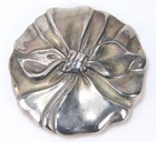 Vintage Silver Plated Hand Held Mirror