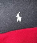 Polo Ralph Lauren - Kids Track Jacket Black And Red Full Zip - Size 6