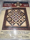 Joann Fabric Pathway To The Stars Quilt Blocks Month 8 Fireworks W  Fabric Kit