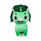 Not Quite Narwhal Juniper Pom Dazzlerump 12  Plushie - Soft Medium  Green 