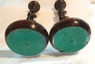 Antique English Barley Twist Candlesticks Candle Holders Oak Pair 9 75  Tall