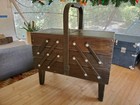 Vintage 3-tier Accordion Style Singer Sewing Box