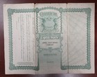 Jewel Gold Mining Company Stock Certificate No 168  Issued Sept 27  1919