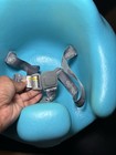 Bumbo Seat Baby Infant Floor Chair Bath Seat Teal With Safety Straps 