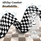 Stretchy Band For Apple Watch Bands For Women Men-black White