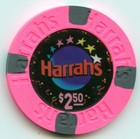  2 50 Casino Chip From Harrah s Las Vegas 2001
