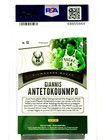 2019-20 Panini Prizm  10 Giannis Antetokounmpo Dominance Green Psa 10