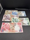 1979 Botswana Specimen Banknote Set - Unc Set Of 5