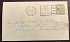 1939 Christmas Greeting Postal Card Fred Cook  Ma Secretary Of The Commonwealth